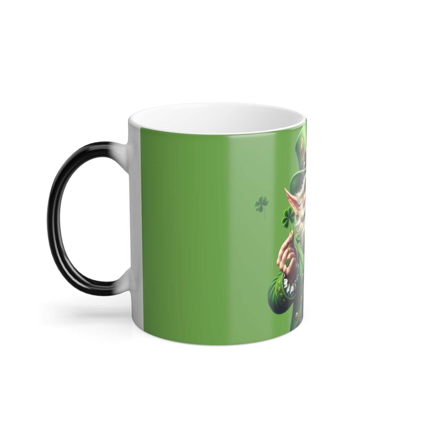 St. Patrick's Day Color Morphing Mug - 11oz Leprechaun Design